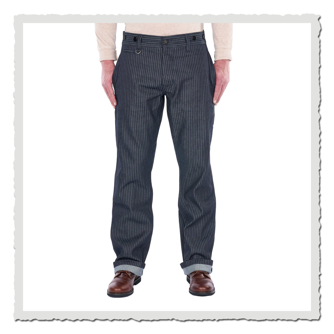 1942 Hunting Pant blue wabash
